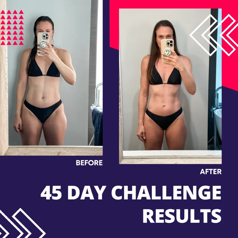 F45 Cooper City before and after — Lost 10.2 lbs of body fat